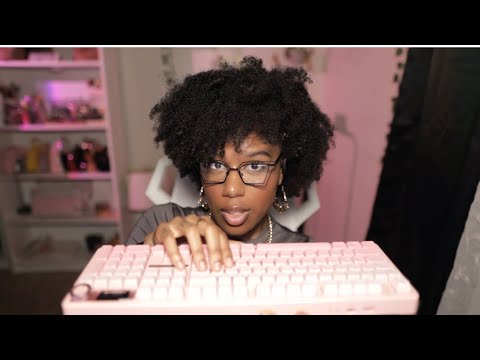 ASMR | “Letter to My Subs” (Keyboard Typing Ramble) NO TALKING