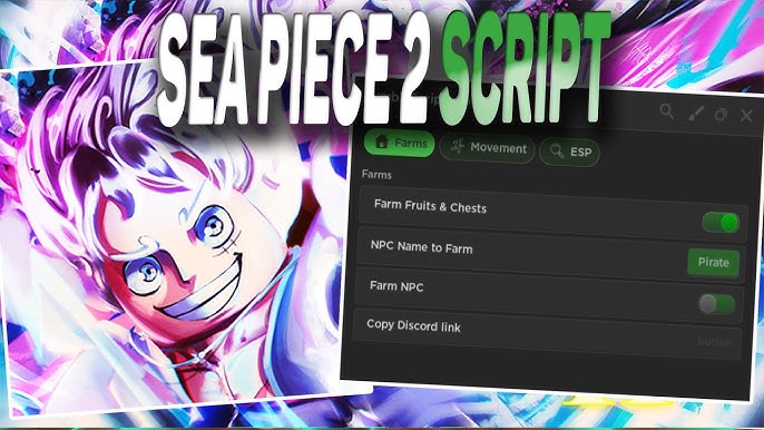 Sea Piece [Auto Farm, Auto Stats, Teleport] Scripts