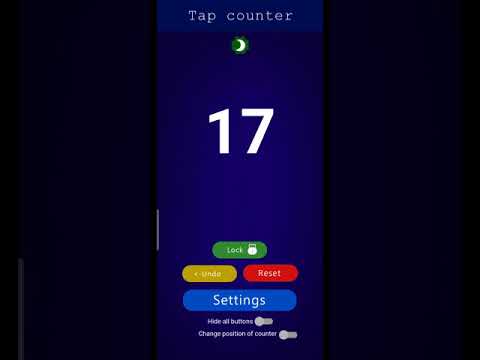 Tap counter android app