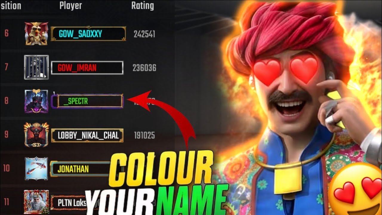 How To Change Colour Name In Scarfall 2.0 | GOD MONSTER YT 🥶
