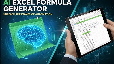 Advanced AI Excel Formula Generator* that can create any Excel formula using AI.