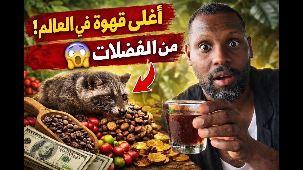 فلوق #49 | أغلى قهوة في العالم… أول مرة أجرب قهوة اللواك!