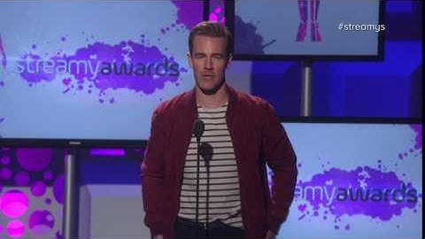James Van Der Beek Presents Comedy - Streamy Awards 2016
