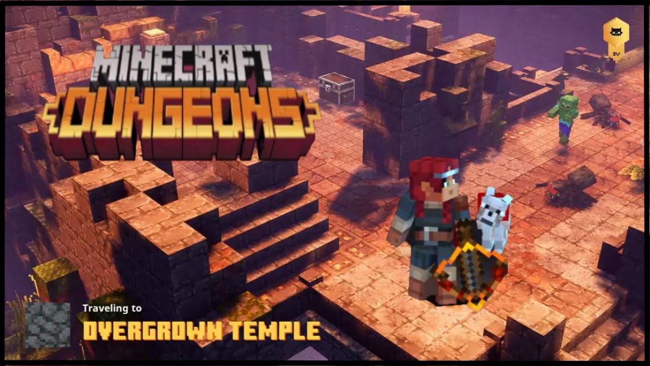 Minecraft Dungeons: Overgrown Temple - YouTube