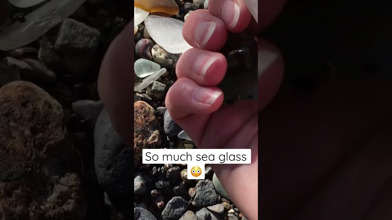 Scotland Firth of Forth - Sea glass GALORE!!! 