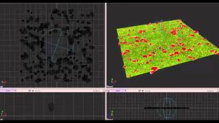 Softimage ICE - Flower petals blown