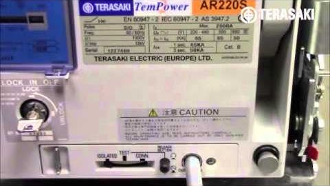 Racking Out Terasaki AR2 ACB