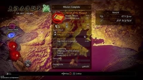 Nioh 2(Scroll of the Damned, Otakemaru(First Samurai))