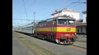 Czech Railways 749 and 751 Locomotives Aug 2004.