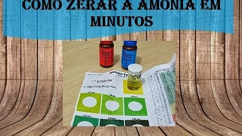 Como zerar o nitrito?