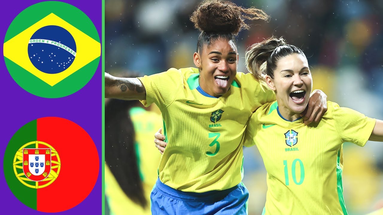 Brazil vs Portugal | Women’s International Friendly 03-12-2025