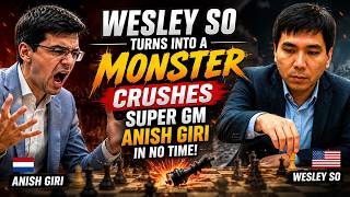 Wesley So Outclasses Super Gm Anish Giri With A Brilliant Endgame Masterclass