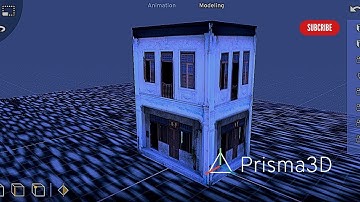 Low Poly House Tutorial in Prisma3D (Easy 3D Modeling for Beginners)