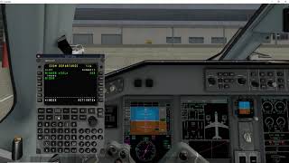 Programming SSG E-Jet FMC for takeoff, climb and cruise
