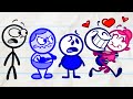 Pencilmate from the PAST??| Animated Cartoons Characters | Animated Short Films