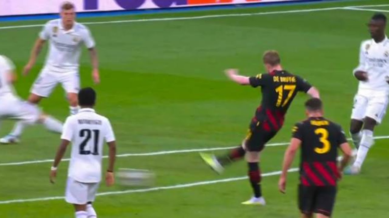 Kevin De Bruyne Against Real Madrid ||Champions League||2023