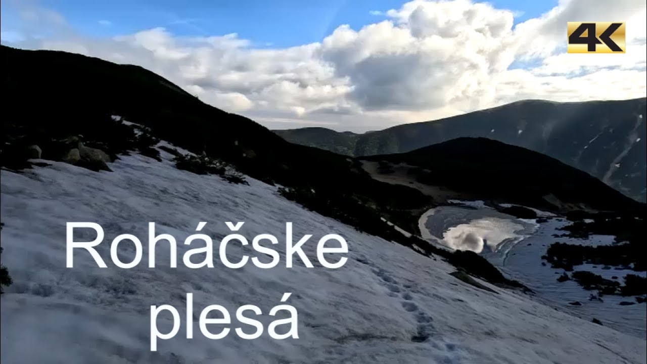 [POV hiking] Roháčske plesá in High Tatras | POV - ASMR | spring 2024 | 4K