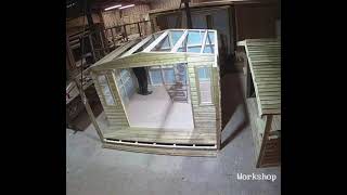 Crafting Dreams: A Mesmerizing Time-Lapse Journey of Shed Construction at Rowswood Timber