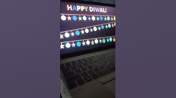 Happy Diwali Presentation in PowerPoint 🎇 | Light Blinking Effect Animation Tutorial #shorts #varl