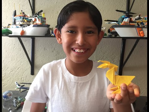 Pelícano De Origami 