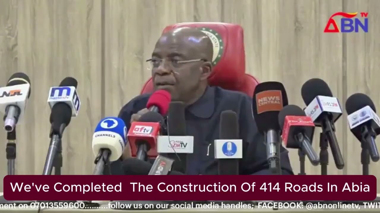 Abia Governor Alex Otti highlights road infrastructure achievements 