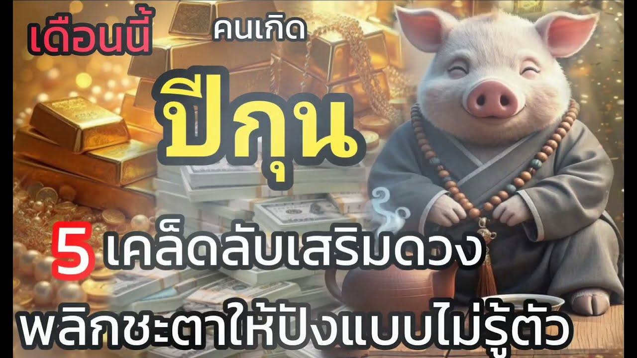 ♊คนเกิดปีกุนฟังทางนี้‼️ 5 เคล็ดลับเสริมดวงง่าย ๆ แต่แม่นสุด☣️