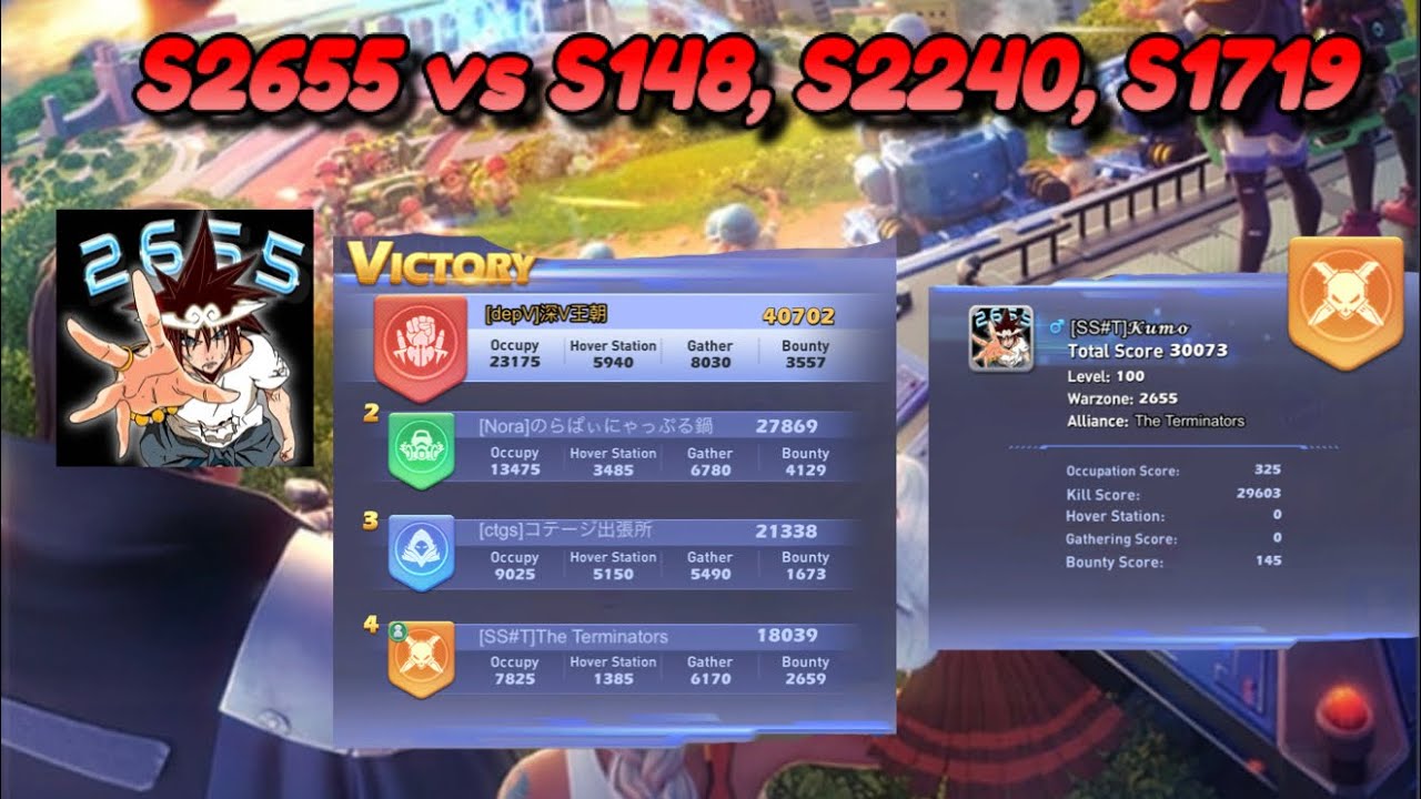 Topwar | Titan Canyon - Kumo POV (s2655 vs s148, s2240, s1719) 