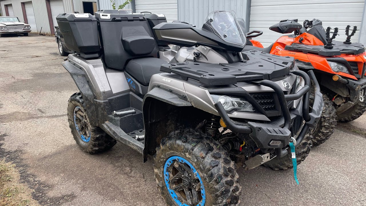 First Ride On Our New 2022 CF Moto CForce 1000 Overland YouTube