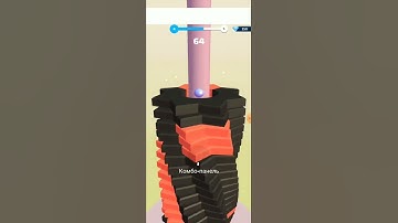 Helix Stack Jump. Passing level 4. Free offline game for android 2021