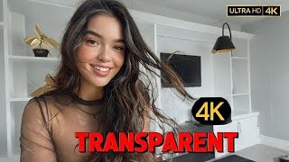 4K Usasee Through Transparent Lingerie & See-Through Styles Shein 2025Bikini Try-On Haul