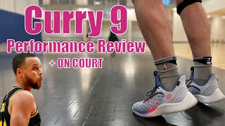 Under Armour Curry 9 Performance Review - On Court