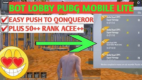 Bot Lobby Pubg Mobile Lite  FILE + APK || Work 100%, Map Golden woods