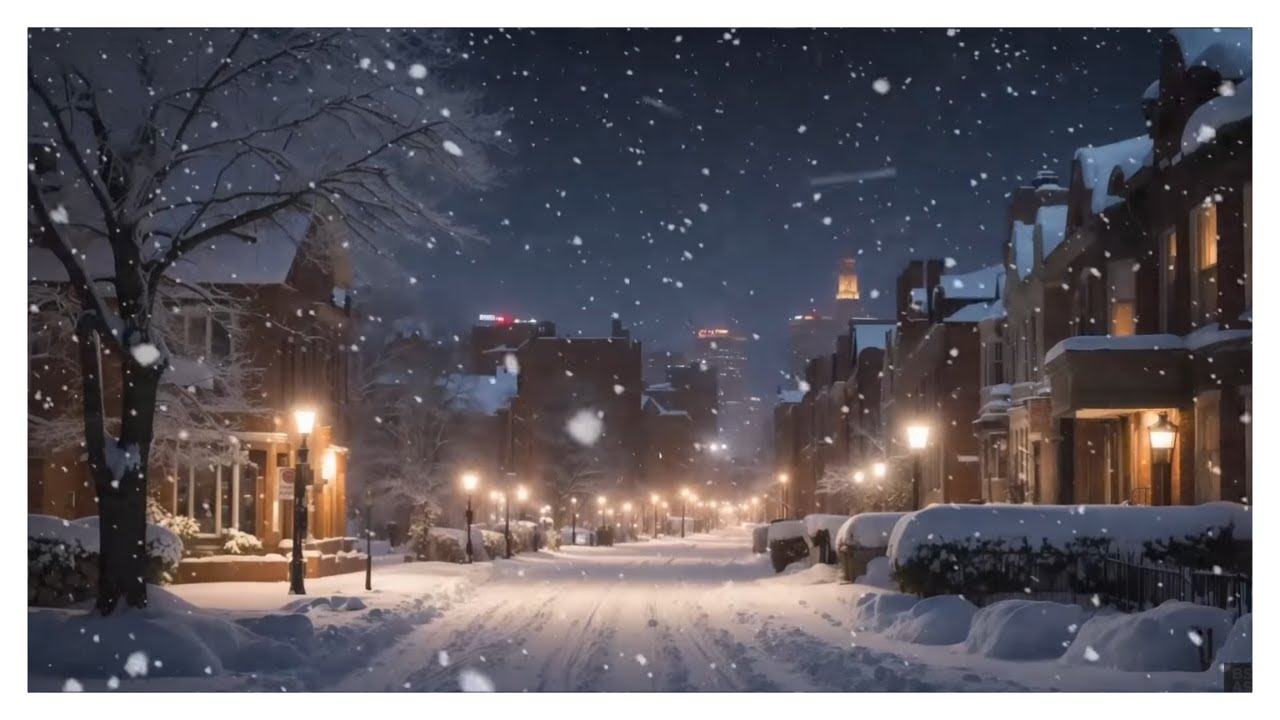 10 Hours Blizzard Sleep Sounds ️ Howling Wind & Heavy Snowstorm ...