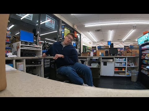 Walking into Gas Station with No Employees - Walking into Gas Station with No Employees