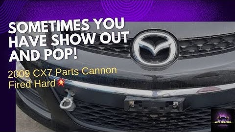 Parts Cannon Fire On A 2009 Mazda CX7. Can A Mass Airflow Sensor Fault Fix This Car?