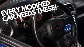 AEM Oil Pressure & Wideband Install; 2007 Subaru WRX STI