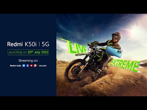 Redmi K50i 5G Launch Event | Live Extreme
