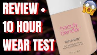 BEAUTY BLENDER THE LEVELER PORE MINIMIZING PRIMER Review + Demo + 10 HOUR Wear Test ! screenshot 5
