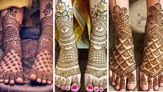 Bridal feet Mehndi Desigs latest ll Feet Mehndi Designs ll Wedding Mehndi Designs #AnukumarDiaries