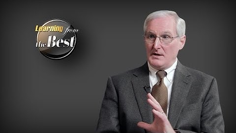 To what do you attribute your success in international business? John Bowen