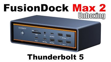 Beste Thunderbolt 5 Dock voor MacBook Pro - iVANKY FusionDock Max 2 Unboxing