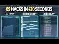 69 hacks de producteurs en 420 secondes