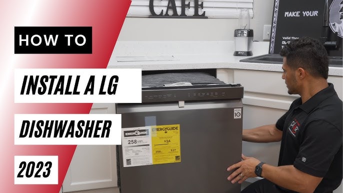 How to install a dishwasher (Fast and Easy!) 