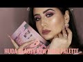 HUDA BEAUTY NEW NUDE PALETTE TUTORIAL |  لوك بباليت هدى بيوتي الجديدة