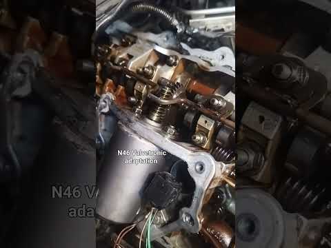 Bmw e9x 320i N46 engine , valvetronic adaptation without valvecover