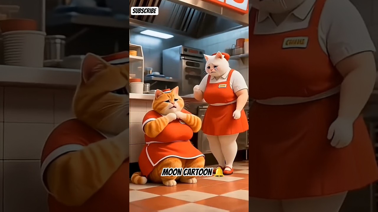 The fat cats fell in love with the smart cats at first sight SA MOONCARTOON'S 