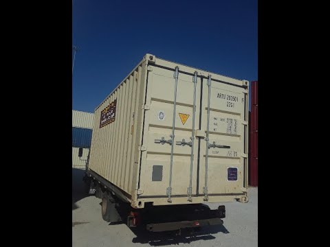 20' 1 Trip Lease Models Port Lavaca Texas Delivered 10-12-20 Patriot Containers 888-611-5698 Cargo