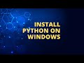Install Python on Windows