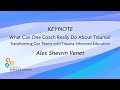 Keynote transforming our teams with traumainformed education