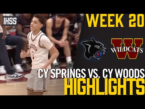 Cy Springs vs Cy Woods: Intense 16-6A Showdown Highlights